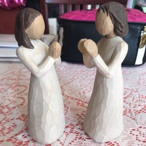 Willow Tree sisters by heart